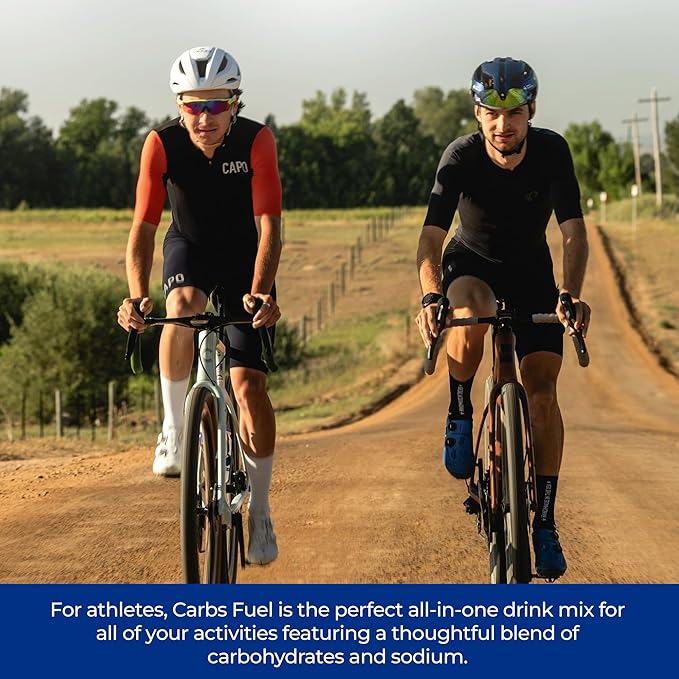 Carbs Fuel Original 1000g Sport Drink Powder - 75g Carbs 300 Calories 500mg Sodium Per Serving | No Preservatives High Carb Hydration Powder Mix | Light &amp Refreshing Flavor