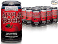 Apple Beer | SodaBeers Brewing Co | Alcohol-Free Gluten-Free Crafted Soda Made With Natural Apple Flavors and Real Sugar Refreshing Fruit Beverages (12 Cans)