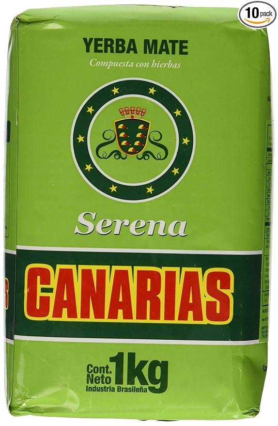 Canarias- Serena Yerba Mate 1kilo - SET OF 10