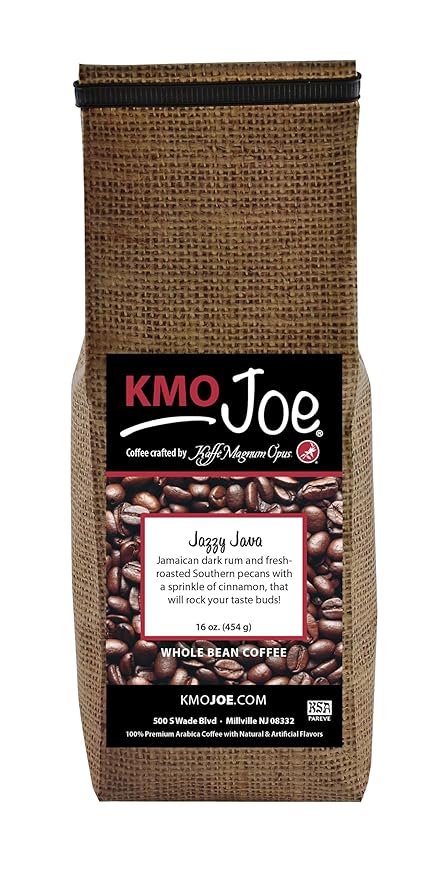 Kaffe Magnum Opus 667398001226 Jazzy Java Flavored Coffee - WholeBean