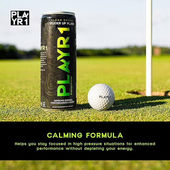 PLAYR1 Functional Beverage Caffeinated Variety 24 Pack
