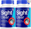 (2 Pack) Sight Clear Capsules Sight Clear 20/20 Vision Vitamins SightClear Eye Pills Supplement Support SightClear for Healthy Vision Support SightClear 20/20 Vision Vitamins Reviews for 2 Month