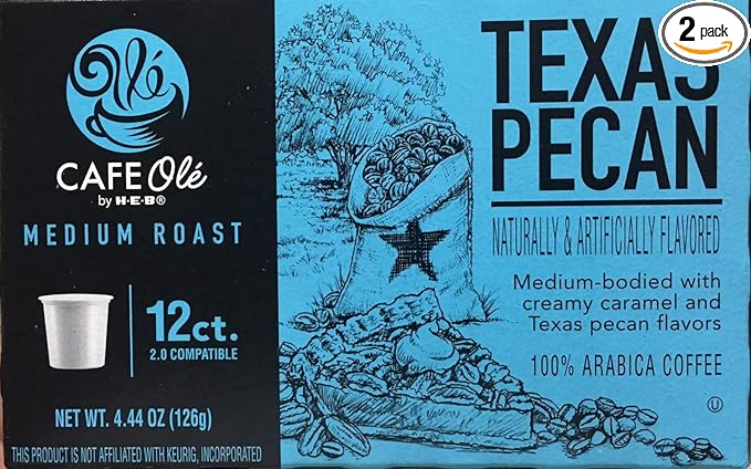 H.E.B. Texas Pecan 12 Count ONE BOX - SET OF 2