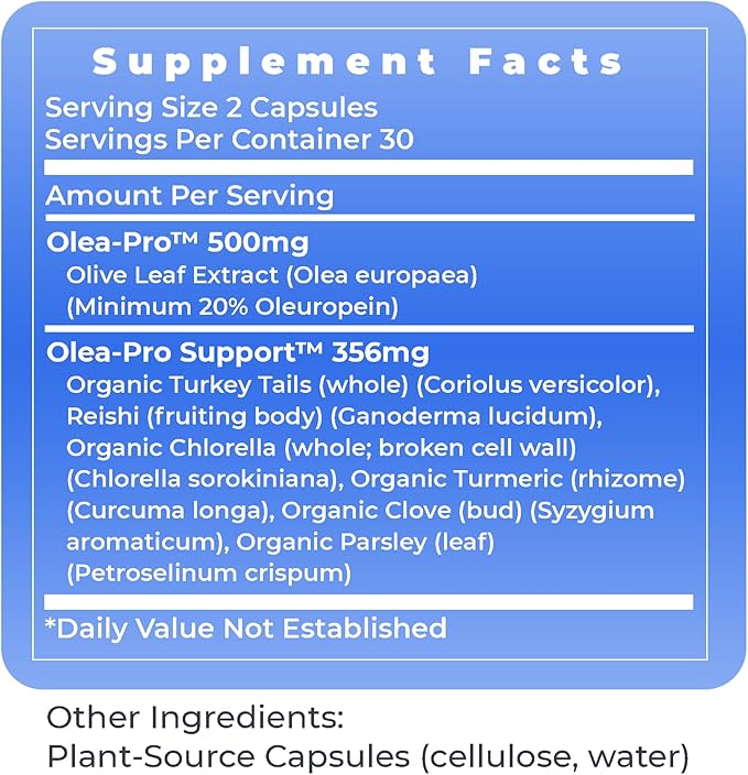 Premier Research Labs Olive Leaf Immune - Olive Leaf Extract Capsules The Olive Leaf Pills with Phytonutrient Oleuropeinm Herbal Supplement for Immune &amp Heart Health Support - 60 Vegetarian Caps