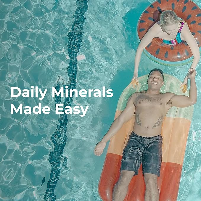 Youngevity Ultimate Mineral Caps™ - 70+ Essential Full Spectrum Trace Minerals - Nutrient-Dense Derived from Humic &amp Aquamin Seaweed (64 Capsule) (Pack of 4)