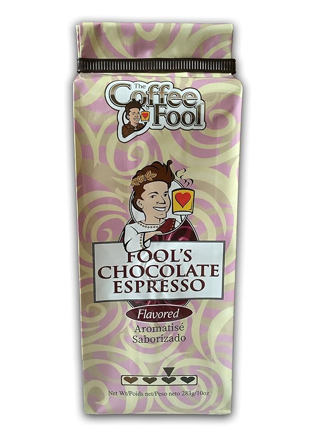 Coffee Fool's Decaf Chocolate Espresso (Strong Drip Grind)