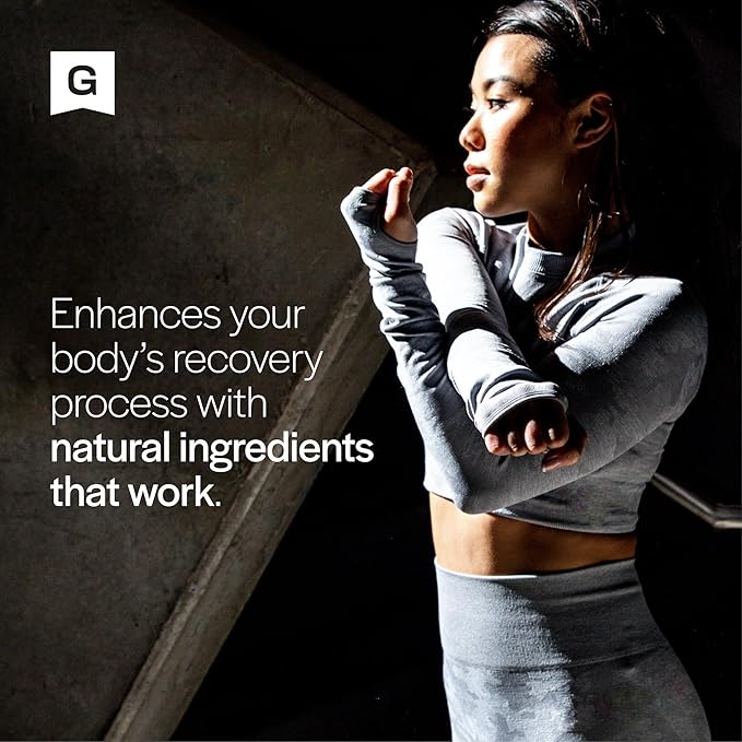 Gainful Recovery Boost Powder - Enhance Muscle Recovery Reduce Soreness &amp Promote Restful Sleep Naturally 1.76oz