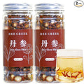 Hee Creek Salvia Root Slices 300g/10.58 Dried Dan Shen Herb Tea Cut Natural Chinese Herbal Tea No Additives Non-Sulfur Fumigation Premium Hand Selected 丹参 丹参片
