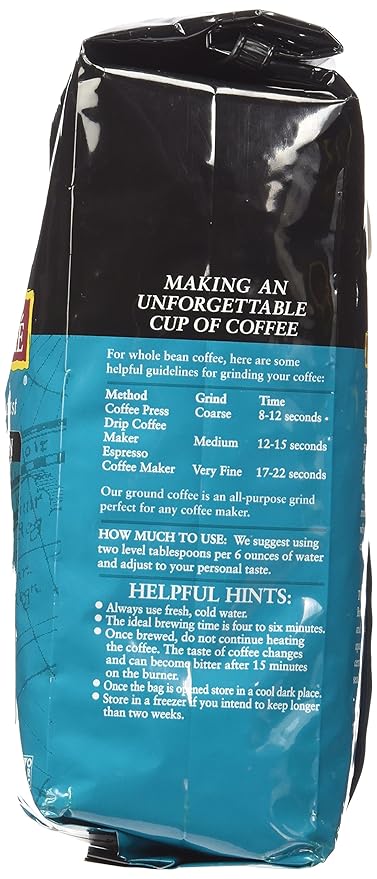 HEB Cafe Ole Whole Bean Coffee 12oz Bag (Pack of 3) (Texas Pecan - Medium Dark Roast (Full City))