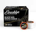 Brooklyn Beans Black and White Cookie Coffee Pods Compatible with 2.0 K-Cup Brewers 24 Count