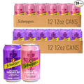 Schweppes Dry Grape Ginger Ale (12 12oz cans) - Dry Grape Ginger Ale (12 12oz cans) - Variety Pack - Refreshingly Delicious - 24 12oz Cans Total
