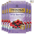Twinings Wild Berries Herbal Tea Individually Wrapped Bags 20 Count (Pack of 6) Full-Flavoured Naturally Caffeine-Free Enjoy Hot or Iced 120 Teabags