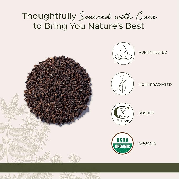 Starwest Botanicals Organic Roasted Dandelion Root - Loose Leaf Herbal Tea Cut &amp Sifted Certified Kosher Non-GMO Caffeine-Free - Bulk 1 lb Bag
