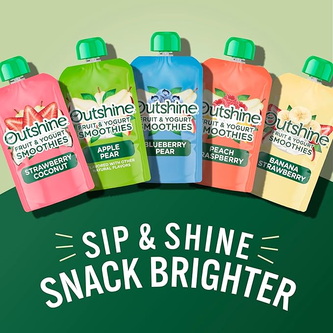 Outshine Smoothie Pear Van 6(4x3.5oz) US
