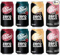 Dr. Pepper Zero Sugar Variety Pack - 4 Flavors | 12 Fl Oz (Pack of 8)