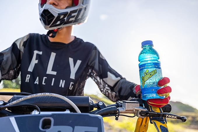 Sqwincher Activity Drink Bottles | Mixed Berry Flavored | Low Calorie | Low Sodium | Ready-To-Drink | Electrolyte Replenishment Hydration Drink | 20 oz (Case of 24)