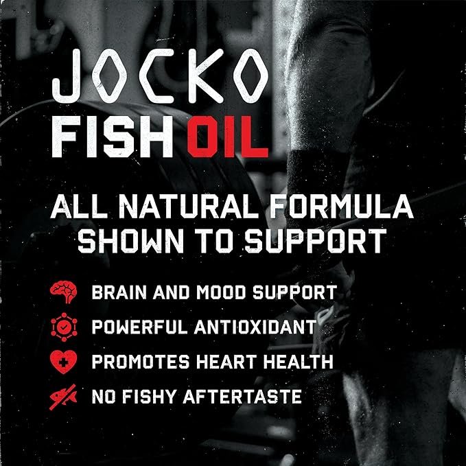 Jocko Fuel 2 Pack Supplement Bundle - Jocko Magnesium + Jocko Fish Oil