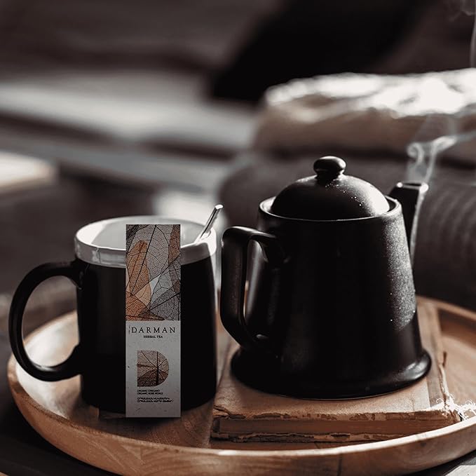 Armenian Herbal Tea – Premium Herbs &amp Wild Dry Fruits Collection | 12 Individually Wrapped Tea Bags (0.28 oz Each) | Handcrafted Mountain Botanicals with Mint Sea Buckthorn Cornelian Cherry &amp
