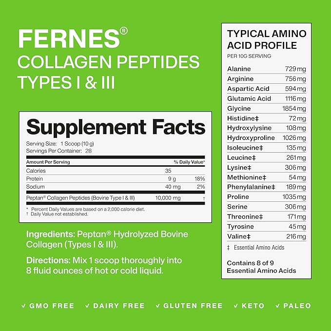 Collagen + Magnesium Glycinate 1250mg