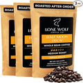 Half Moon Decaf - 3-Pack – Freshly Roasted After Your Order – Specialty Grade Swiss Water Process Low Acid Organic Single Origin Medium Roast Whole Bean Coffee – Pack of 3 (12 Ounces Each)