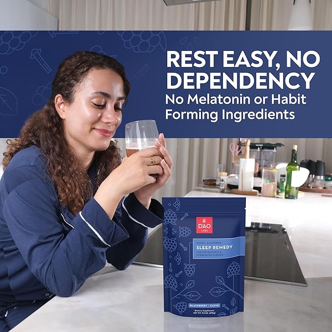 D’AO Labs Cool Slumber - Tian Wan Bu Xin Dan/Emperor of Heaven Elixir - Sleep Supplement for Those Who Sleep Hot and Restless Under The Covers. 30 Servings.