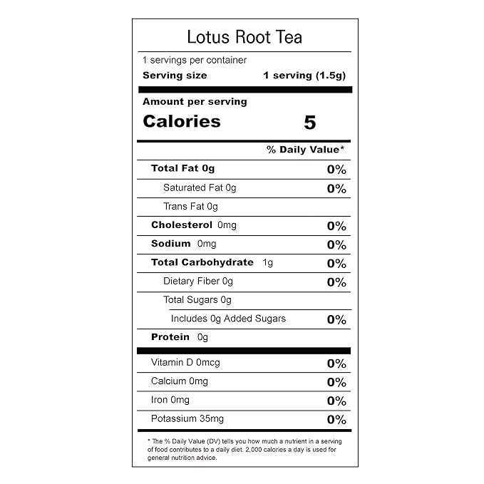 [GNTea] Vegan Lotus Root tea 30 teabags (pack of 1) 1.6oz Triangle teabag (PLA) Handmade Roasting Leached tea