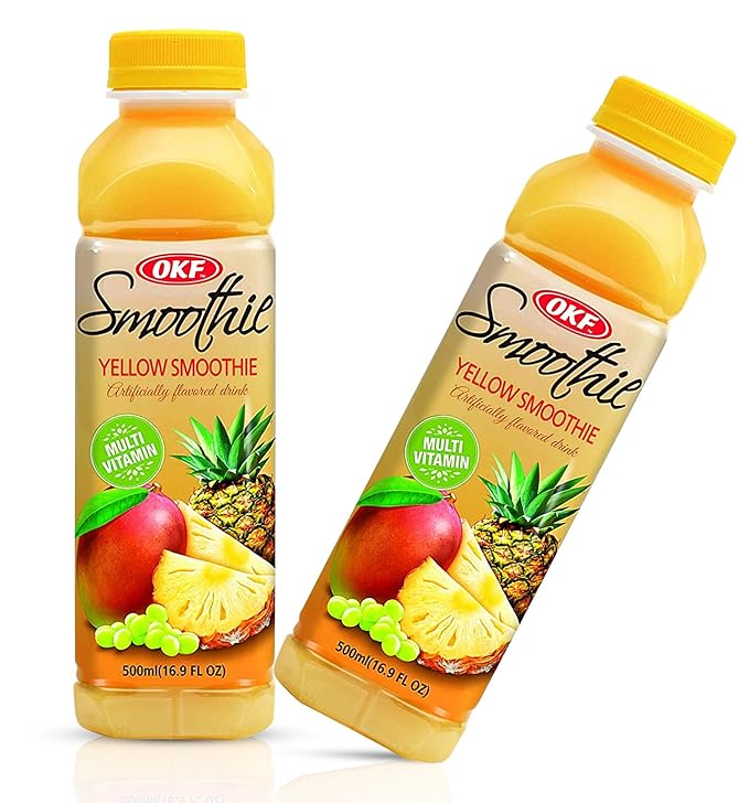 OKF Smoothie Yellow 16.9 Fluid Ounce (Pack of 20)