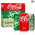 Coca-Cola Soda Soft Drink Party Pack 12 Fl Oz