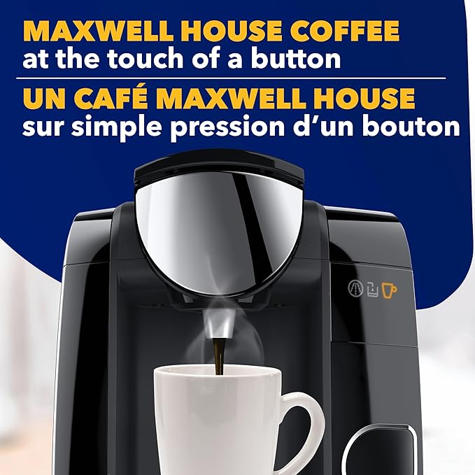 Tassimo Maxwell House Dark Roast Coffee 70 T-Discs (5 Boxes of 14 T-Discs) {Imported from Canada}
