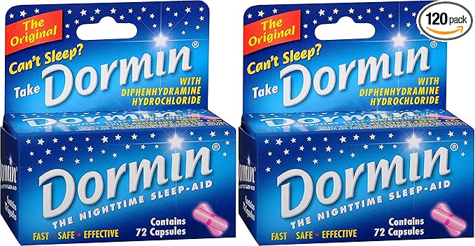DORMIN CAPS Size: 72 (Pack of 2)