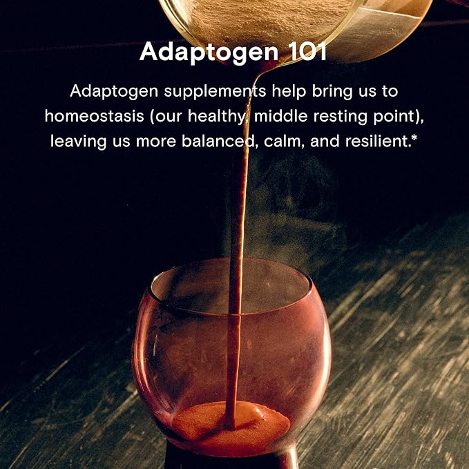 Moon Juice Organic Ashwagandha Supplement - Ashwagandha KSM-66 Root Powder Extract (15:1 Full-Spectrum) for Stress Focus &amp Mood - Vegan Non-GMO Gluten-Free - 1.3 oz 72 Servings