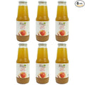 Anna and Sarah 33.8 Oz Organic Apple Juice - Glass Bottle (6 Pack) No Sugar No Artificial Colors No Preservatives No Flavors AddedNOT from Concentrate NON-GMO Gluten Free Kosher