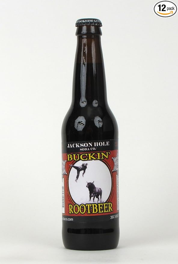 Jackson Hole Buckin' Root Beer (12 bottles)