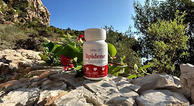 Cholesterol Support &amp Heart Health Supplement – Lipid Balance Cardiovascular Function Heart Health Circulation and Arterial Wellness. Contains Bergamot &amp Olive Fruit Extract – 30 Capsules