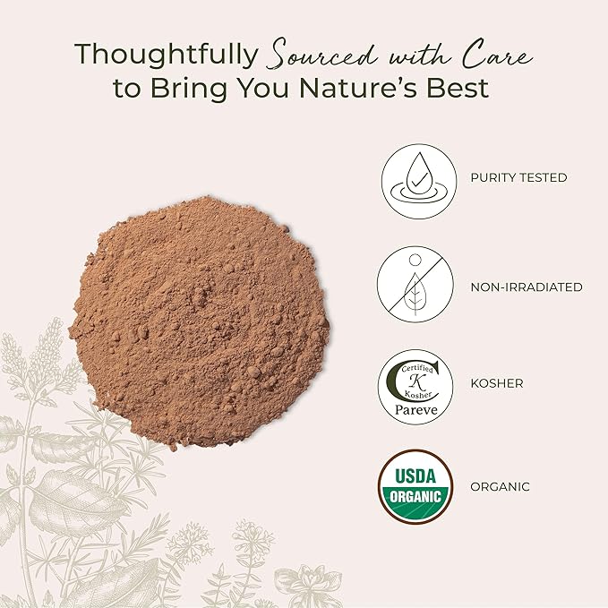 Starwest Botanicals Organic Hawthorn Berry Powder - Dried Herb for Tea Jam &amp Herbal Extracts Certified Kosher Non-GMO - Bulk 1 lb Bag