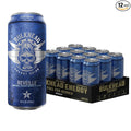Reveille Blueberry Energy Drink (12 Pack) - Citrus Mixed Berry Nootropic Drink - Zero Sugar Energy Drinks w/ 300mg Caffeine &amp Vitamins - Power Drinks for First Responders Athletes Veterans