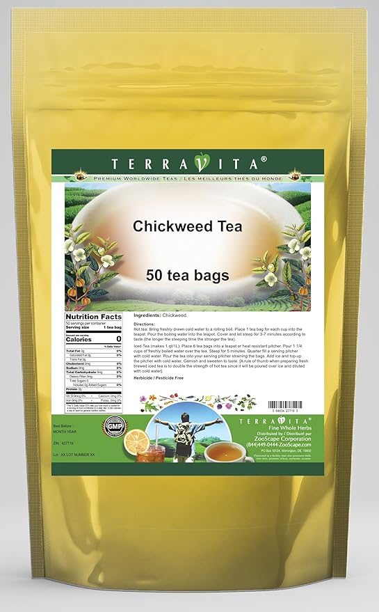 Chickweed Tea (50 tea bags ZIN: 427719)