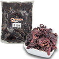 3 lbs Hibiscus Flowers - Flor de Jamaica Bag Dried Hibiscus Flowers - Ideal for Juices infusions and hibiscus flower teas - My Global Bodega Dried Hibiscus Bulk