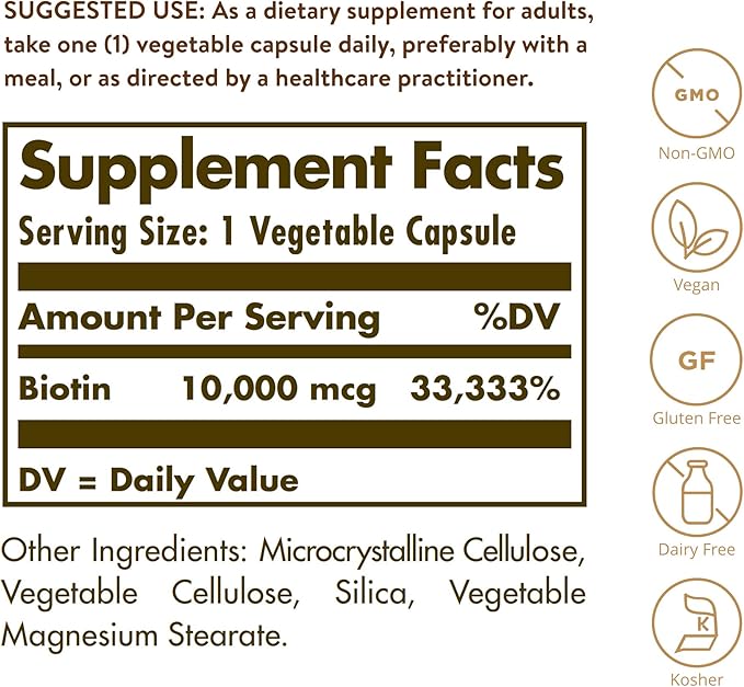 SOLGAR Hair Skin Nails &amp Collagen Bundle: Skin Nails &amp Hair Advanced MSM Formula 120 Tablets + Collagen Hyaluronic Acid Complex 30 Tablet + Biotin 10000 mcg 120 Capsules
