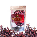 Jamaican Sorrel (Hibiscus Tea) 4oz – Dried Hibiscus Sabdariffa Flowers Loose Leaf | Caribbean Sorrel Drink | Caffeine Free Herbal Tea | Antioxidant Rich | RastaMan Stew