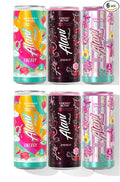 Alani energy drink Cotton Candy Cherry Bomb &amp Sherbet Swirl variety pack 6 Cans - Sugar Free Low Calorie Energy Drinks - Pre Workout Performance Zero Sugar 12 Fl Oz Cans