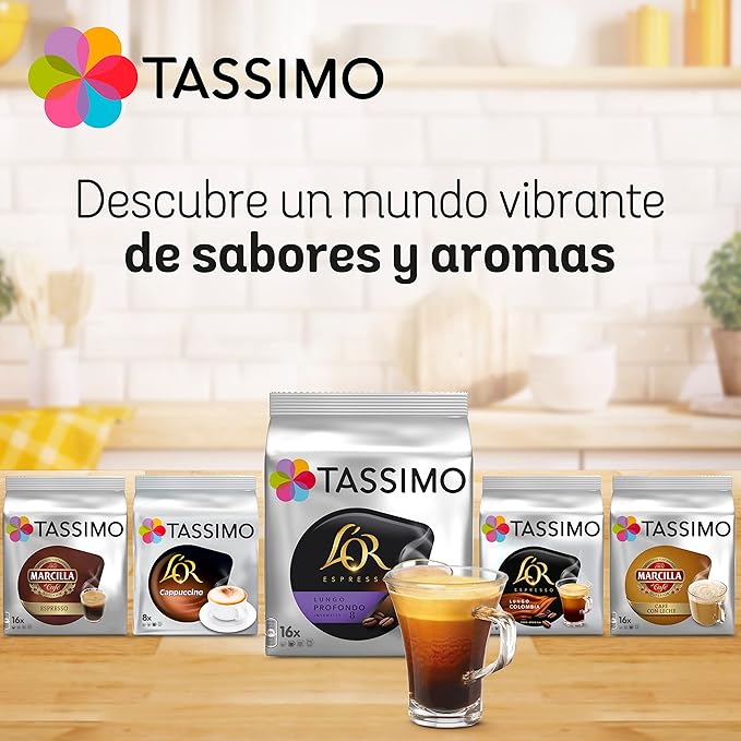 Tassimo L'OR Espresso Fortissimo Pack of 5 (80 discs / 80 servings)