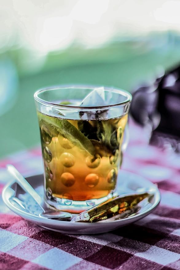 Mementa Inc Organic Herbal Peppermint Tea Bags - Caffeine Free Herbal Tea 20-Count (Pack of 6) - Refreshing and Soothing Mint Flavor USDA Certified Organic Perfect for Relaxation