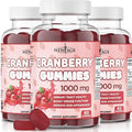 NEW AGE Cranberry Gummies Urinary Tract Health Gummies 1000mg - Supports Bladder Kidney UTI - Vegetarian (Cranberry 180 Gummies)