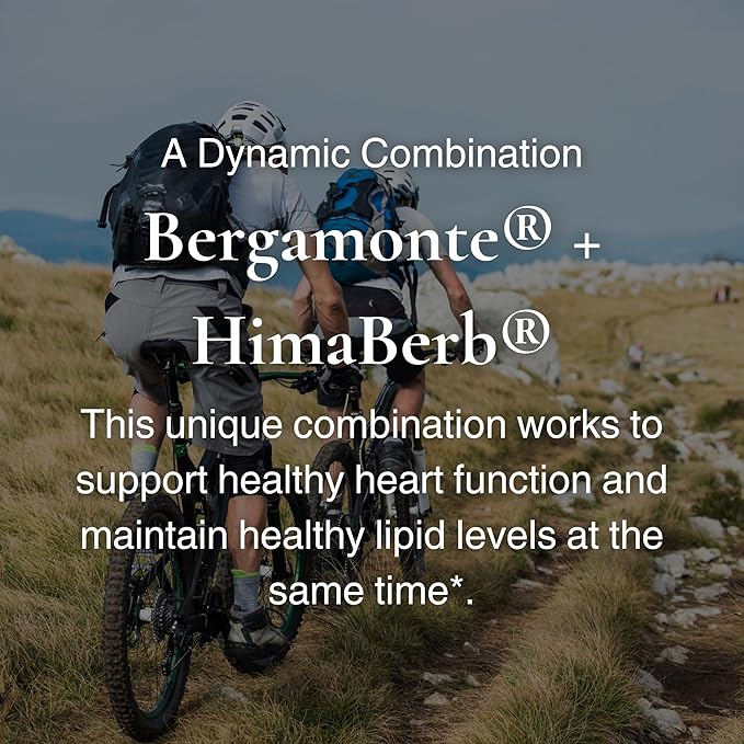 Utzy Naturals Berbercol | 500mg Citrus Bergamot (as Bergamonte) &amp Berberine | Naturally Supports Heart Health and More | 60 Capsules