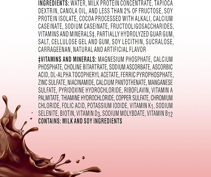 BOOST Glucose Control Ready to Drink Nutritional Drinks with Extra Nutrient Support DrinkRich Chocolate8 Fl Oz(Pack of 48)