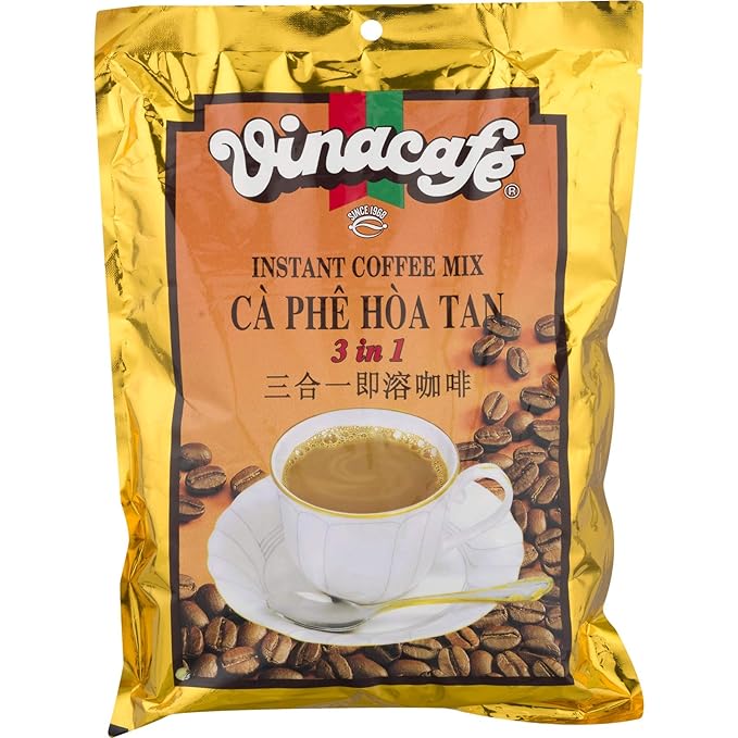 Vinacafe 3 in 1 Instant Coffee Mix 20 Sachets (6 Pack)