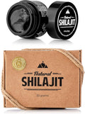 NATURAL SHILAJIT Resin (20g) – Genuine Altai Shilajit for Men &amp Women DBP-Verified Bioactive Complex Trace Minerals &amp Fulvic Compounds Lab Tested Pure Resin Supplement