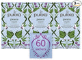Pukka Organic Tea Bags Spearmint Ashwagandha and Hemp Seed Oil Peace Herbal Tea 20 Count (Pack of 3)