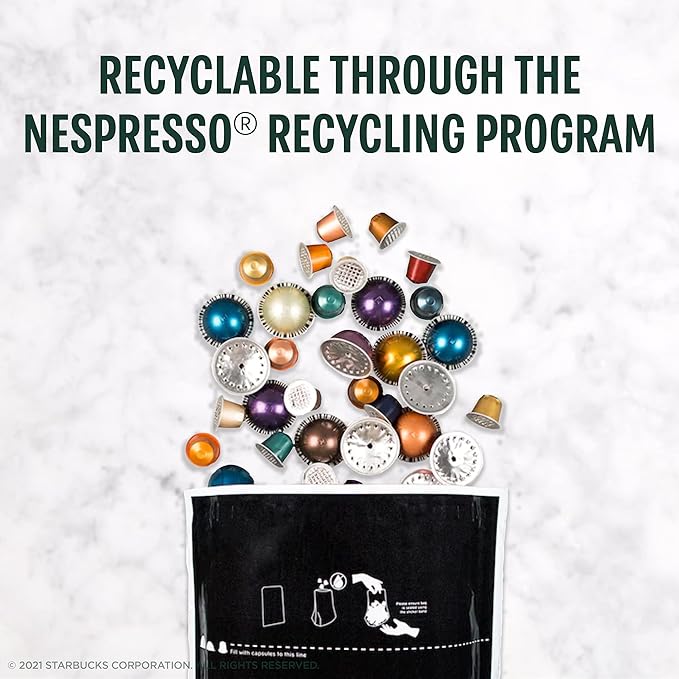 Starbucks by Nespresso Original Line Intense Variety Pack 50-count Espresso Pods